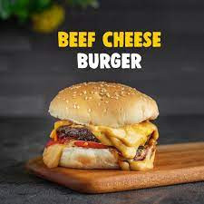 Beef cheese burger