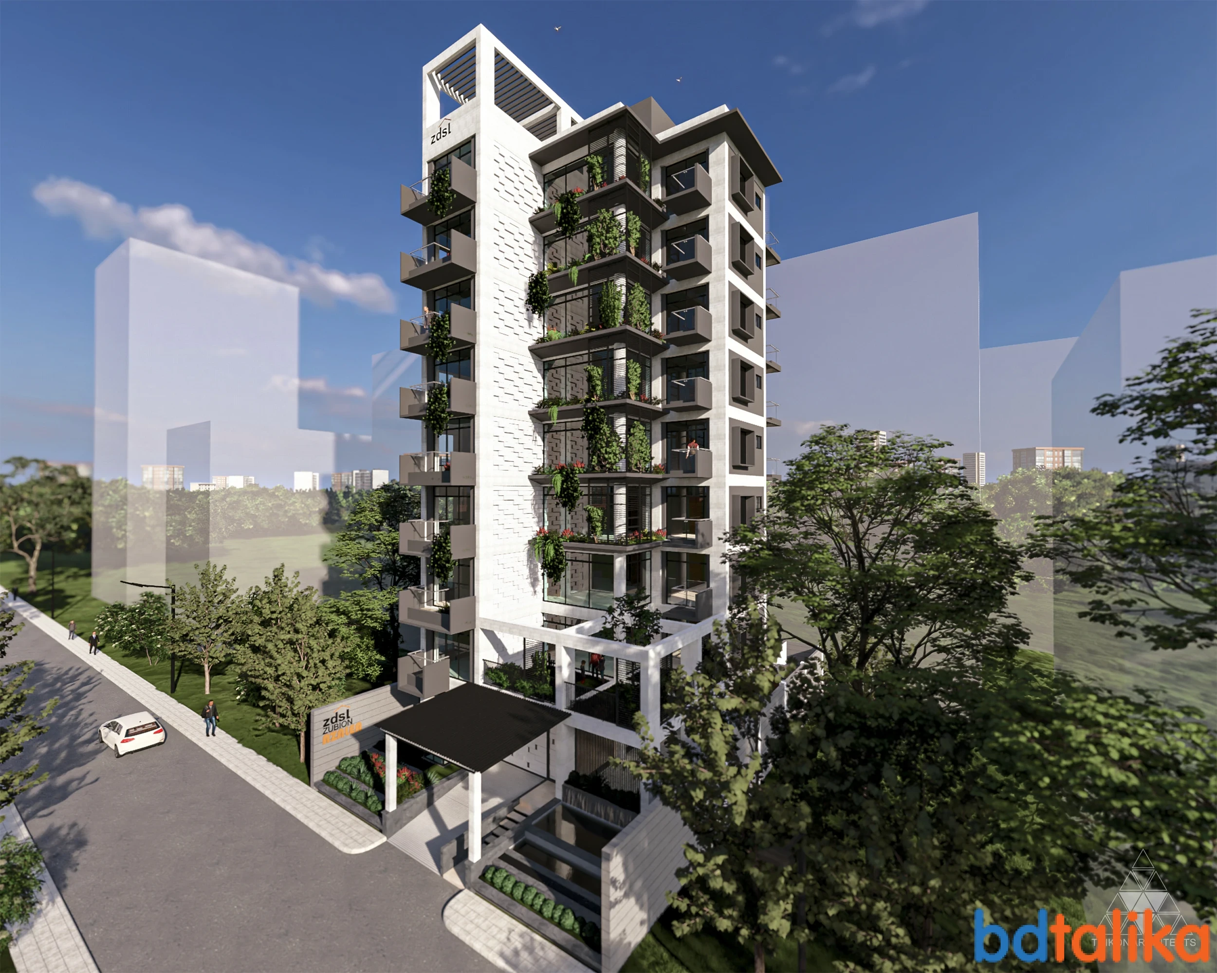 Luxury Apartment at Bashundhara I Zubion Azalea