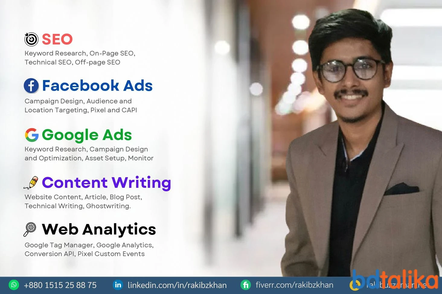 Rakib Uzzaman - Digital Marketer in Bangladesh