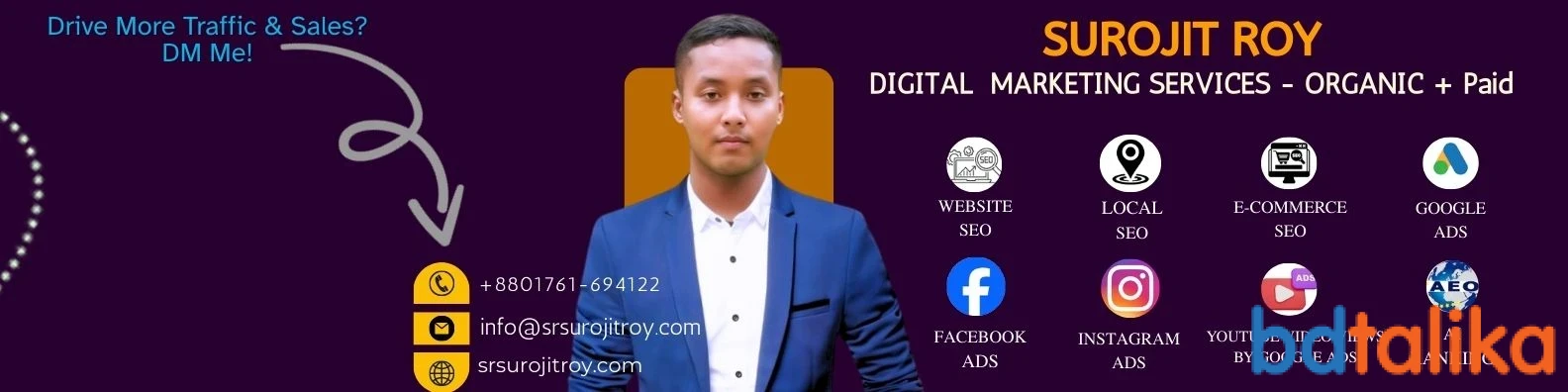 Sr Surojit Roy - SEO & AI Visibility Specialist