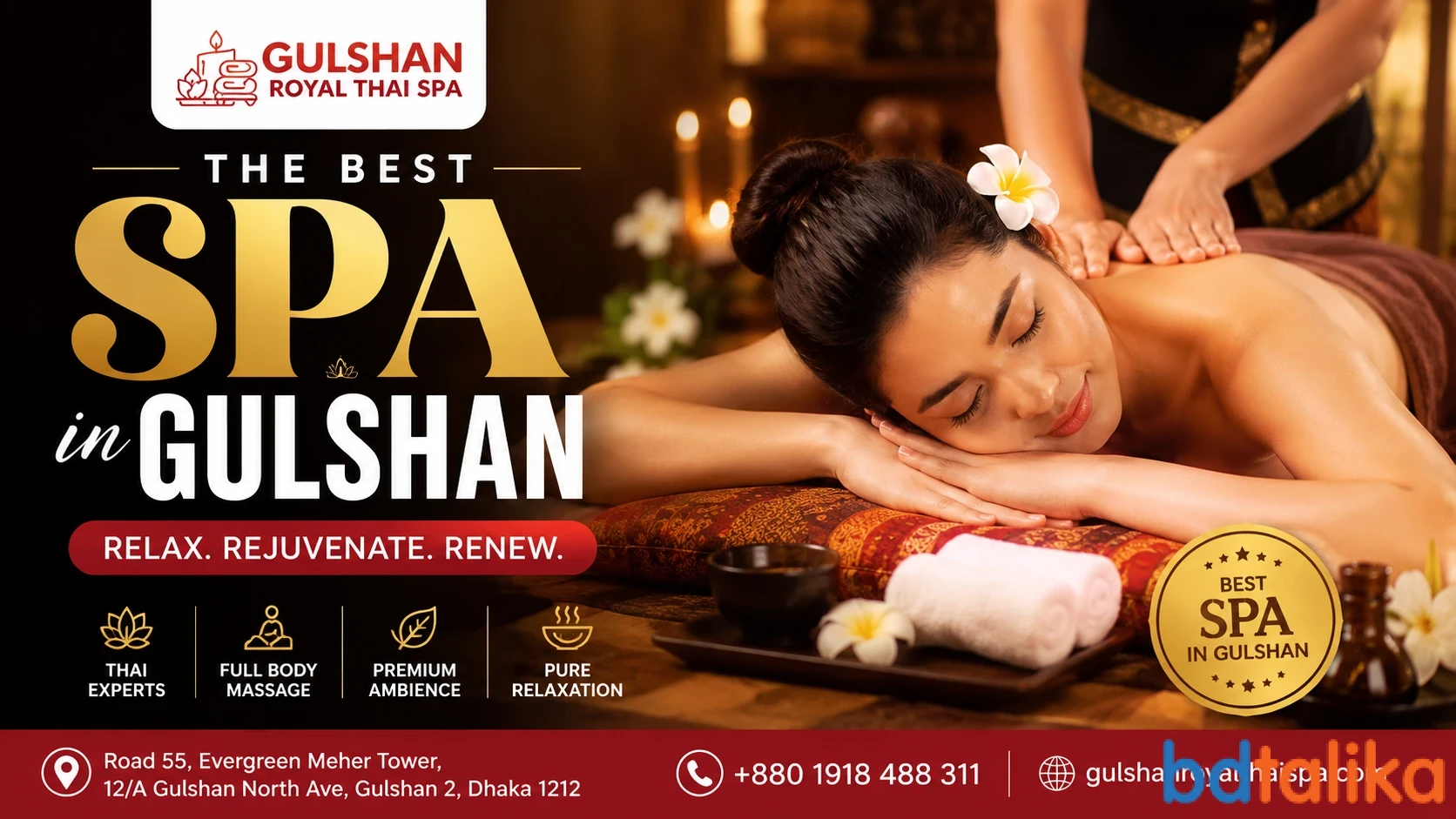Gulshan Royal Thai Spa - Premium Thai Massage & Wellness