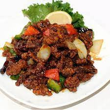 Beef chili onion