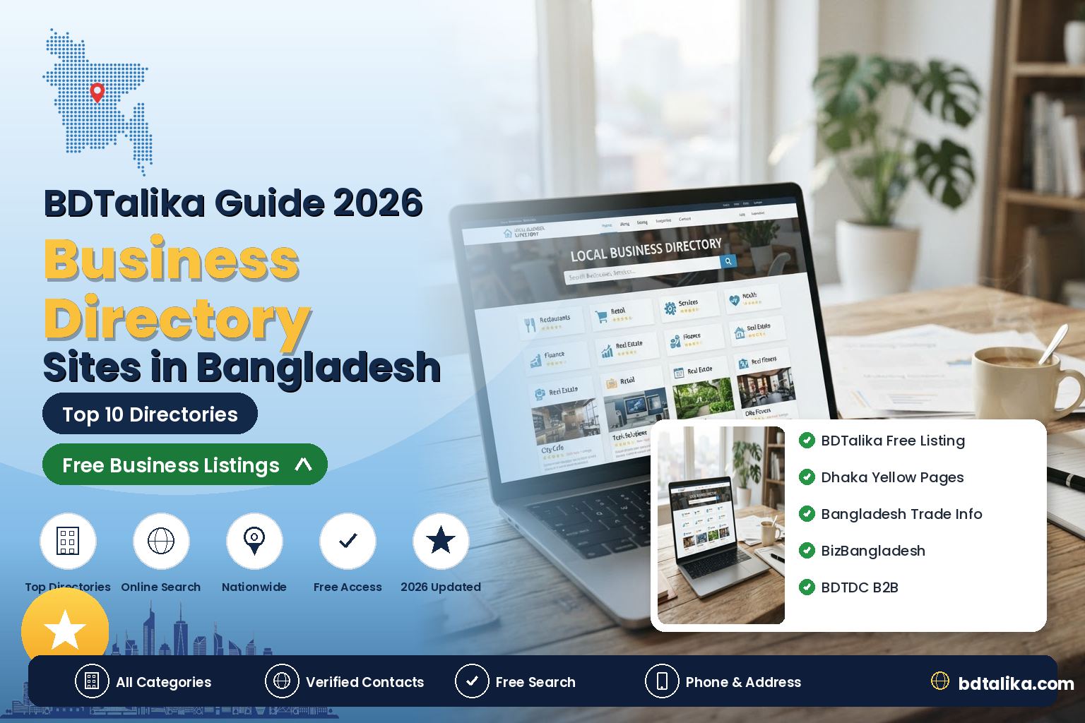 Top 10 Business Directory in Bangladesh (2026) | Best Online Directory Sites