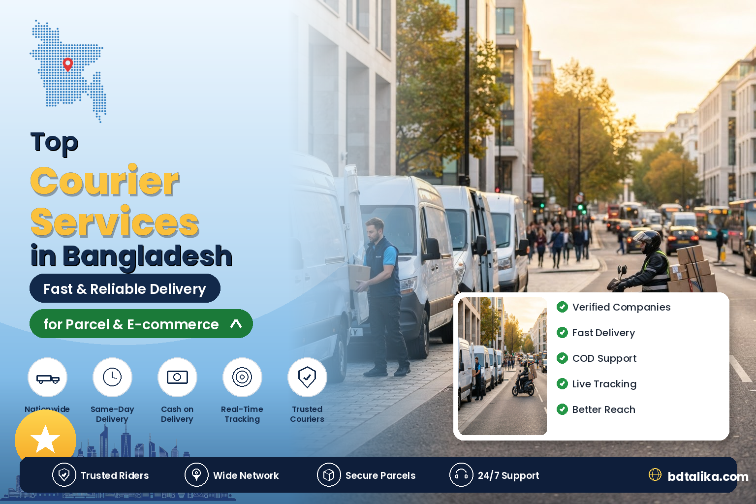 Top 10 Courier Service in Bangladesh (2026) | Best Parcel Delivery Companies
