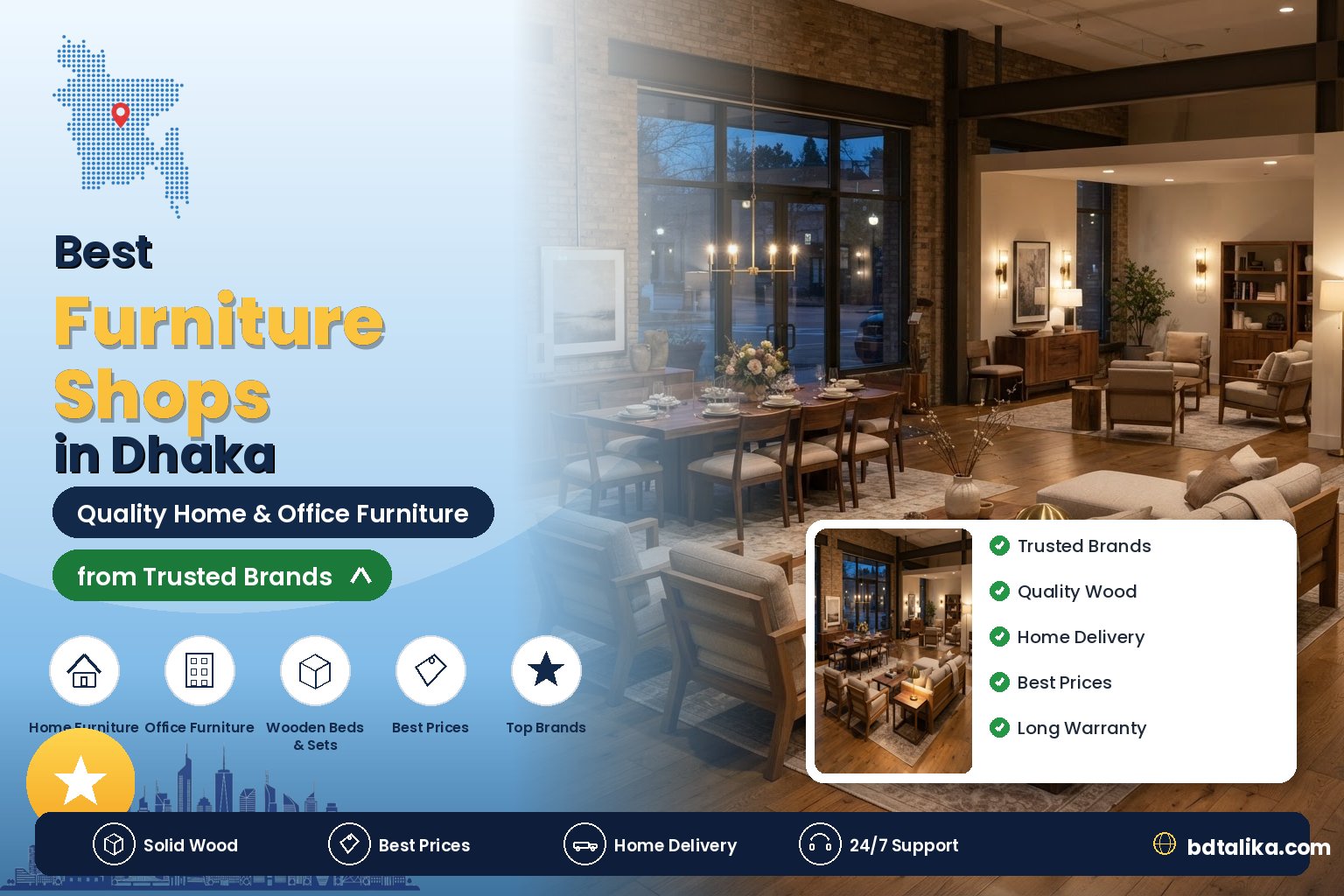 Best Furniture Shop in Dhaka | Top Furniture Brands in Bangladesh (2026)