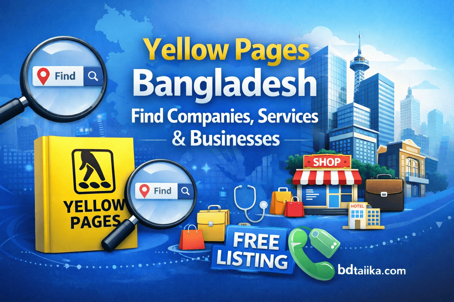 Yellow Pages Bangladesh – Find Companies, Services & Businesses