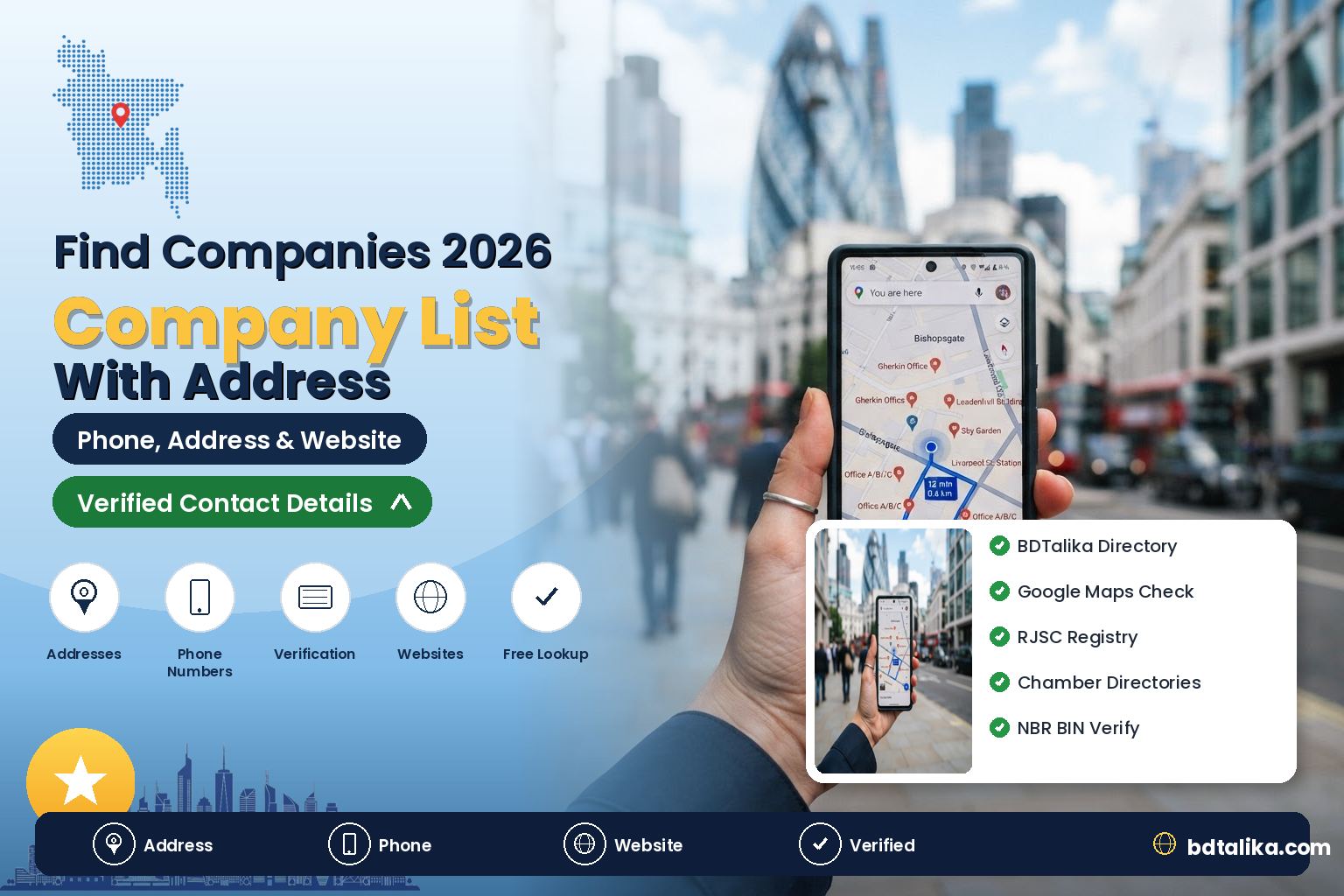 Bangladesh Company List with Address (2026) | Find Company Addresses Online