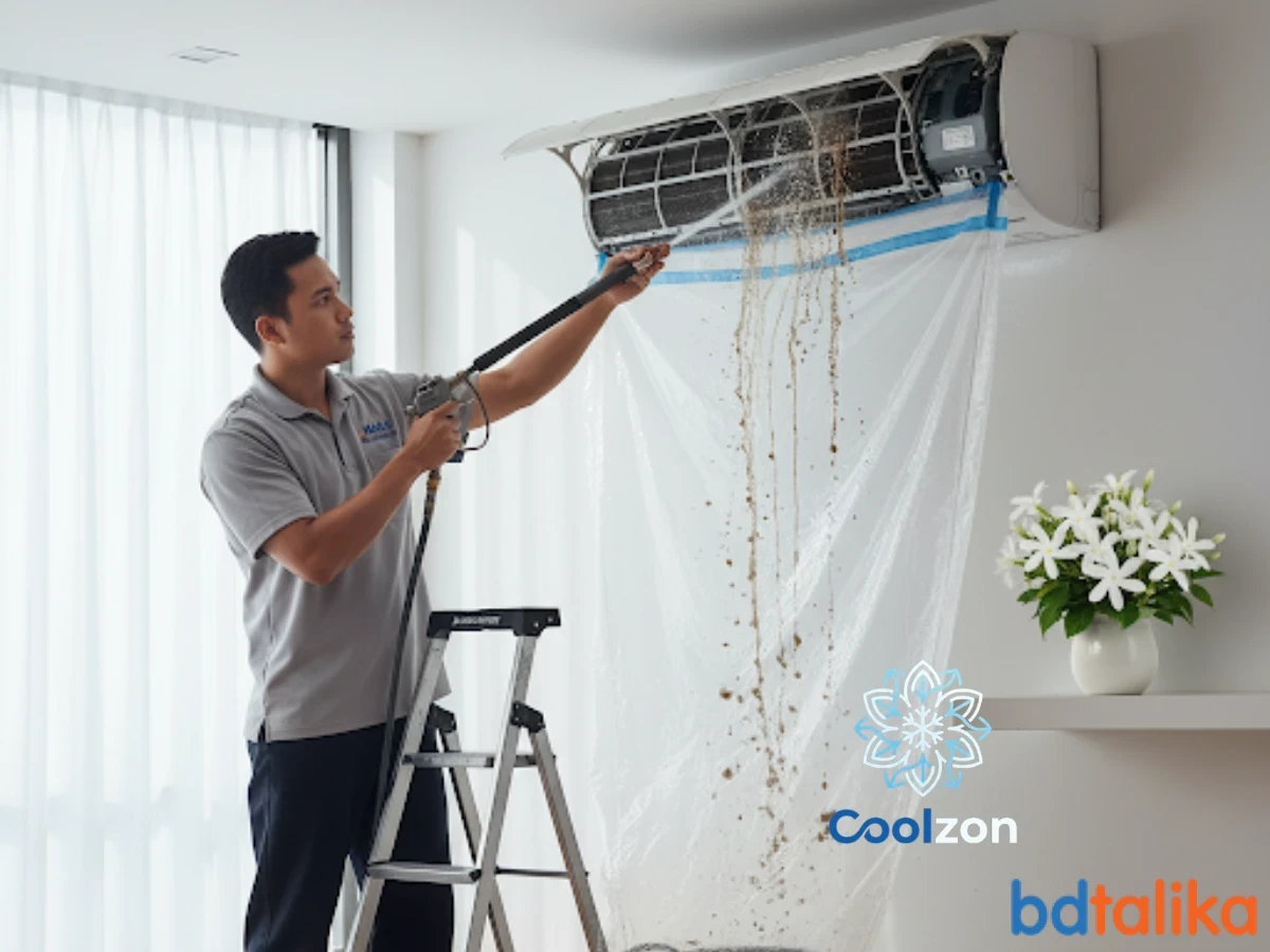 Coolzon AC Cleaning & Repair Services in Uttara, Dhaka